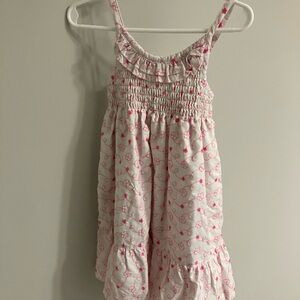 Penelope Mack Pink and White Dress